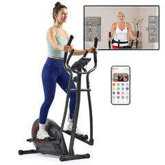 Sunny Health & Fitness Corezy 16-Level Smart Magnetic Resistance Elliptical - SF-E324005