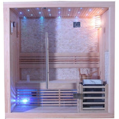 Sunray Westlake 3 Person Indoor Traditional Sauna Westalke 300LX