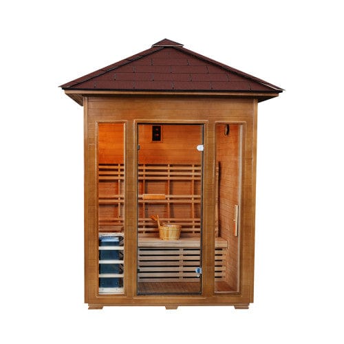 Sunray Waverly 3-Person Outdoor Traditional Sauna HL300D2 Waverly