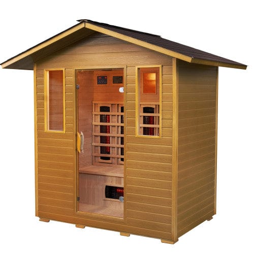 Sunray Cayenne 4-Person Outdoor Sauna HL400D Cayenne