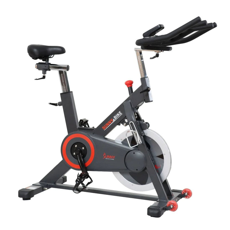 Sunny Health & Fitness Premium Indoor Cycling Smart Stationary Bike with Exclusive SunnyFit® App Enhanced Bluetooth Connectivity