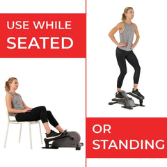 Sunny Health & Fitness Portable Stand Up Elliptical - SF-E3908