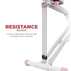 Sunny Health & Fitness Upright Row-N-Ride® Exerciser in Pink – P2100