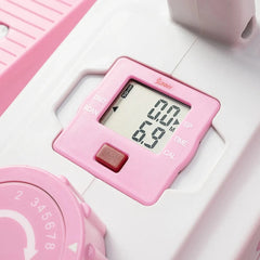 Sunny Health & Fitness Pink Under Desk Elliptical Machine - P2030