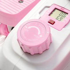 Sunny Health & Fitness Pink Under Desk Elliptical Machine - P2030