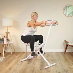 Sunny Health & Fitness Upright Row-N-Ride® Exerciser in Pink – P2100