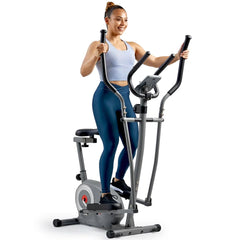 Sunny Health & Fitness Essential Interactive Series Seated Elliptical - SF-E322004