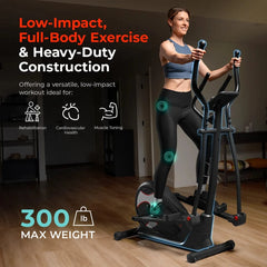 Sunny Health & Fitness Pro Smart Elliptical Trainer With 15 Levels of Magnetic Resistance - SF-E323050