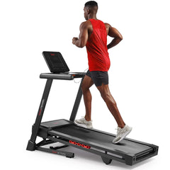 Sunny Health & Fitness Elite Smart Auto Incline 20” Deck Treadmill with 300Lb Weight Capacity - SF-T723016