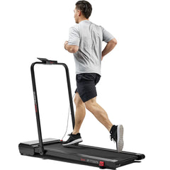 Sunny Health & Fitness Pacer Smart Compact Auto Incline Treadpad Treadmill - SF-T722076