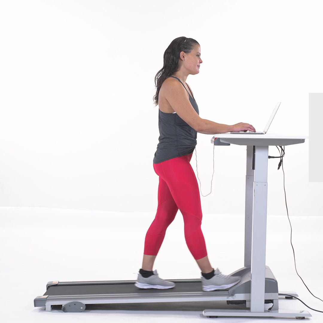 Sunny Health & Fitness Treadmill with Detachable Automated Desk - SF-TD7884