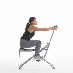 Sunny Health & Fitness Upright Row-N-Ride® Exerciser in Silver - No. 077S