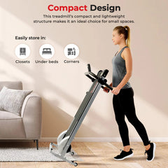 Sunny Health & Fitness SF-T1407M Manual Walking Treadmill