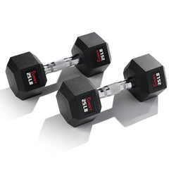 Sunny Health & Fitness Core Fit Hex Style Dumbbell 50-Pound - SF-DB03-50