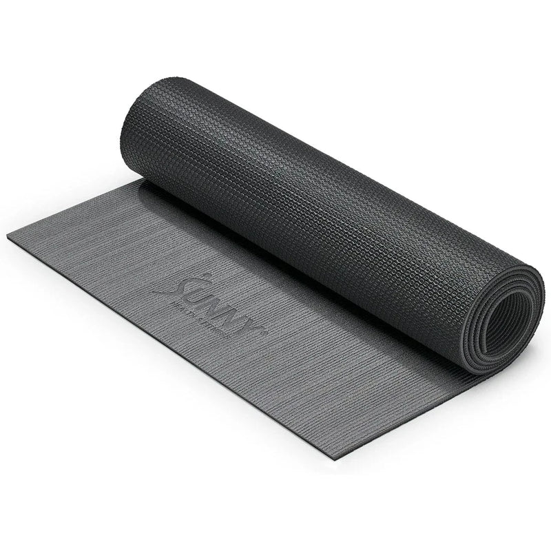 Sunny Health & Fitness Anti-Slip Dual Color Exercise Yoga Mat (Grey) - SF-EM02-GY