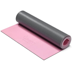 Sunny Health & Fitness Anti-Slip Dual Color Exercise Yoga Mat (Pink) - SF-EM02-PK