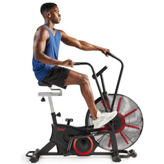 Sunny Health & Fitness Tornado Smart Dual Belt Air-Resistance Bike - SF-B223018