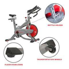 Sunny Health & Fitness AeroPro Indoor Cycling Bike - SF-B1711