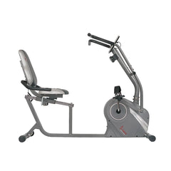 Sunny Health & Fitness Cross Trainer Magnetic Recumbent Bike with Arm Exercisers - SF-RB4936