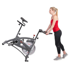 Sunny Health & Fitness Magnetic Belt Drive Indoor Cycling Bike - SF-B1877