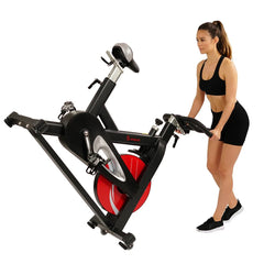 Sunny Health & Fitness Evolution Pro Magnetic Belt Drive Indoor Cycling Bike - SF-B1714