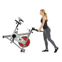 Sunny Health & Fitness Pro II Indoor Cycling Bike with Device Mount and Advanced Display – SF-B1995