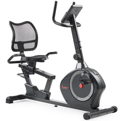 Sunny Health & Fitness Smart Heavy-Duty Magnetic Recumbent Exercise Bike with 350LB Weight Capacity - SF-RB424002