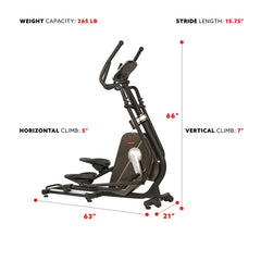 Sunny Health & Fitness Circuit Zone Elliptical