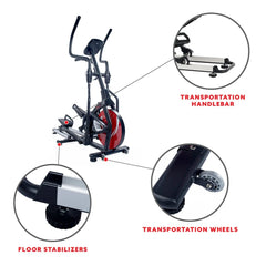 Sunny Health & Fitness Stride Zone Elliptical - SF-E3865