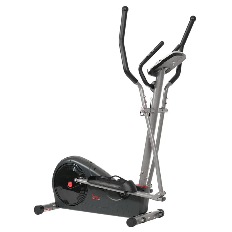 Sunny Health & Fitness Essentials Series Magnetic Smart Elliptical with Exclusive SunnyFit® App Enhanced Bluetooth Connectivity - SF-E322002