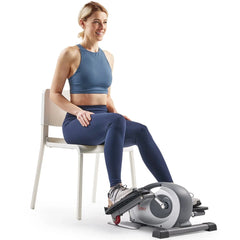 Sunny Health & Fitness Smart Portable Magnetic Under Desk Elliptical - SF-E323017