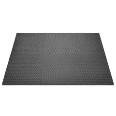 Sunny Health & Fitness ½ inch Thick Puzzle Exercise Mat - Black - SF-EM01-BK