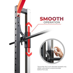 Sunny Health & Fitness Smith Machine Squat Rack Essential Series – SF-XF920020