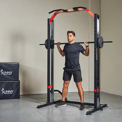 Sunny Health & Fitness Smith Machine Squat Rack Essential Series – SF-XF920020