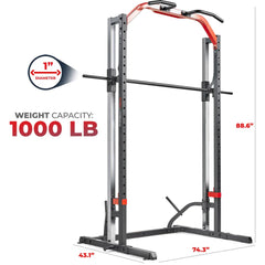 Sunny Health & Fitness Smith Machine Squat Rack Essential Series – SF-XF920020