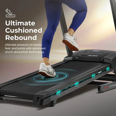 Sunny Health & Fitness Energy Flex Motorized Auto Incline Smart Treadmill - SF-T7724SMART