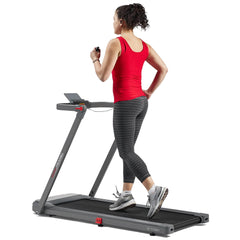 Sunny Health & Fitness Helius Lite Smart Brushless Motor Treadpad Treadmill - SF-T722051