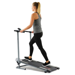 Sunny Health & Fitness SF-T1407M Manual Walking Treadmill