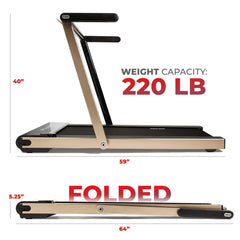 ASUNA Slim Folding Motorized Treadmill 8730G